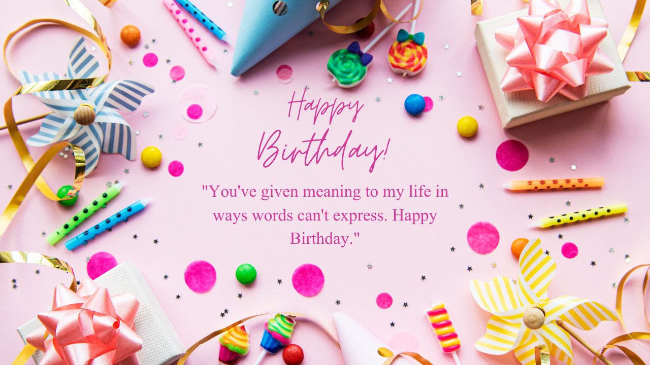 120+ Romantic and Cute Happy Birthday Messages for wife