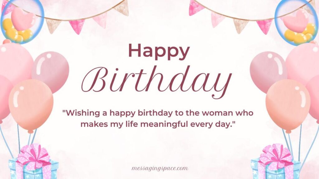 Meaningful Birthday Quotes for Wife
