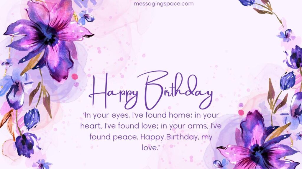 110+ Romantic & Sweet Happy Birthday Messages for Husband