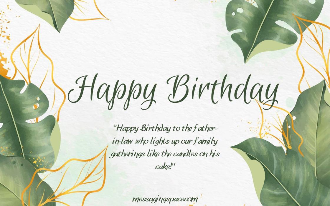 200+ Happy Birthday Quotes For Father-in-law