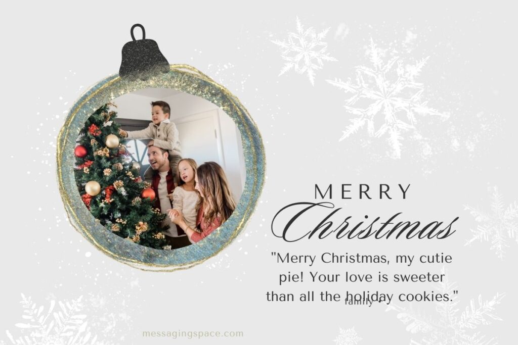 Cute Merry Christmas Text Greetings for Wife