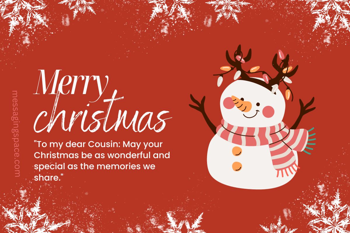 340+ *Best* Merry Christmas Quotes For Female Cousin