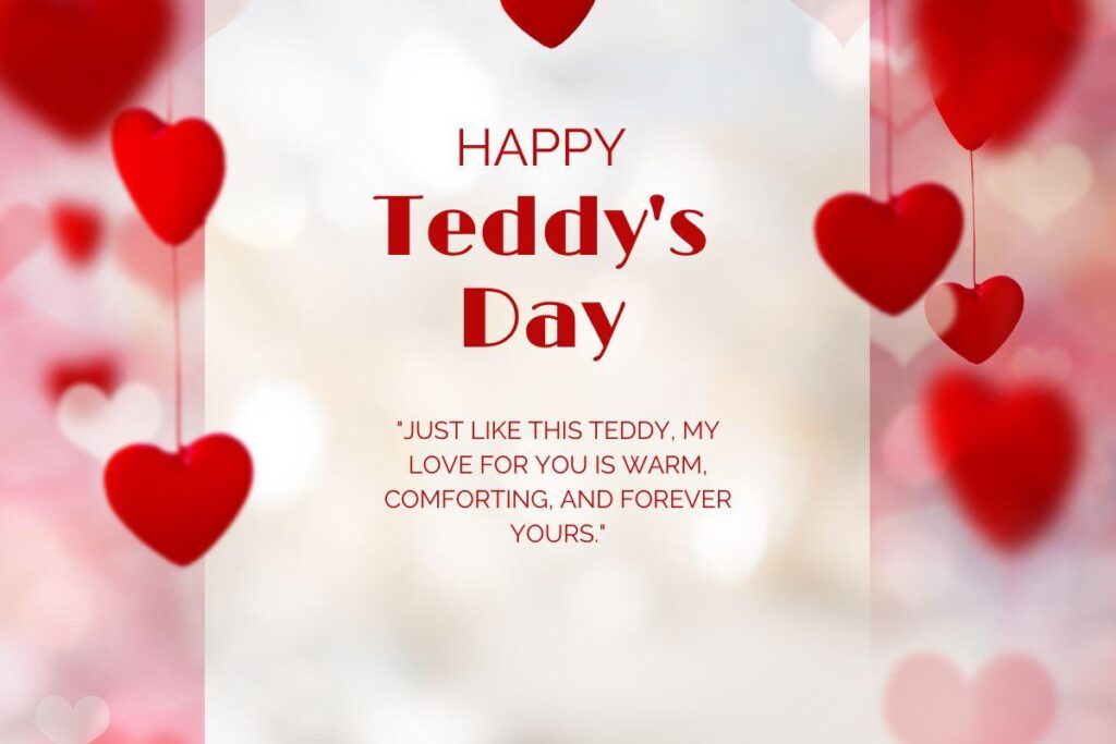Beautiful Teddy Day Text SMS for Lover