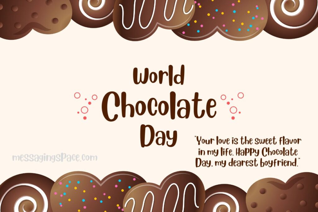 Cute Chocolate Day Quotes for Boyfriend