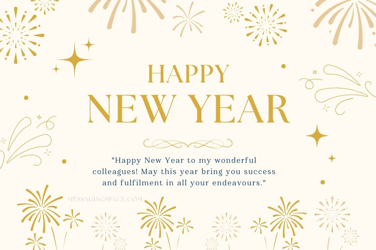 360+ Happy New Year Text Messages & Quotes For Colleagues