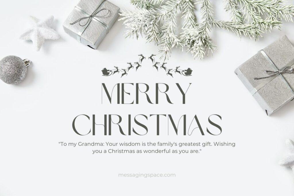 Merry Christmas Quotes For Grandma