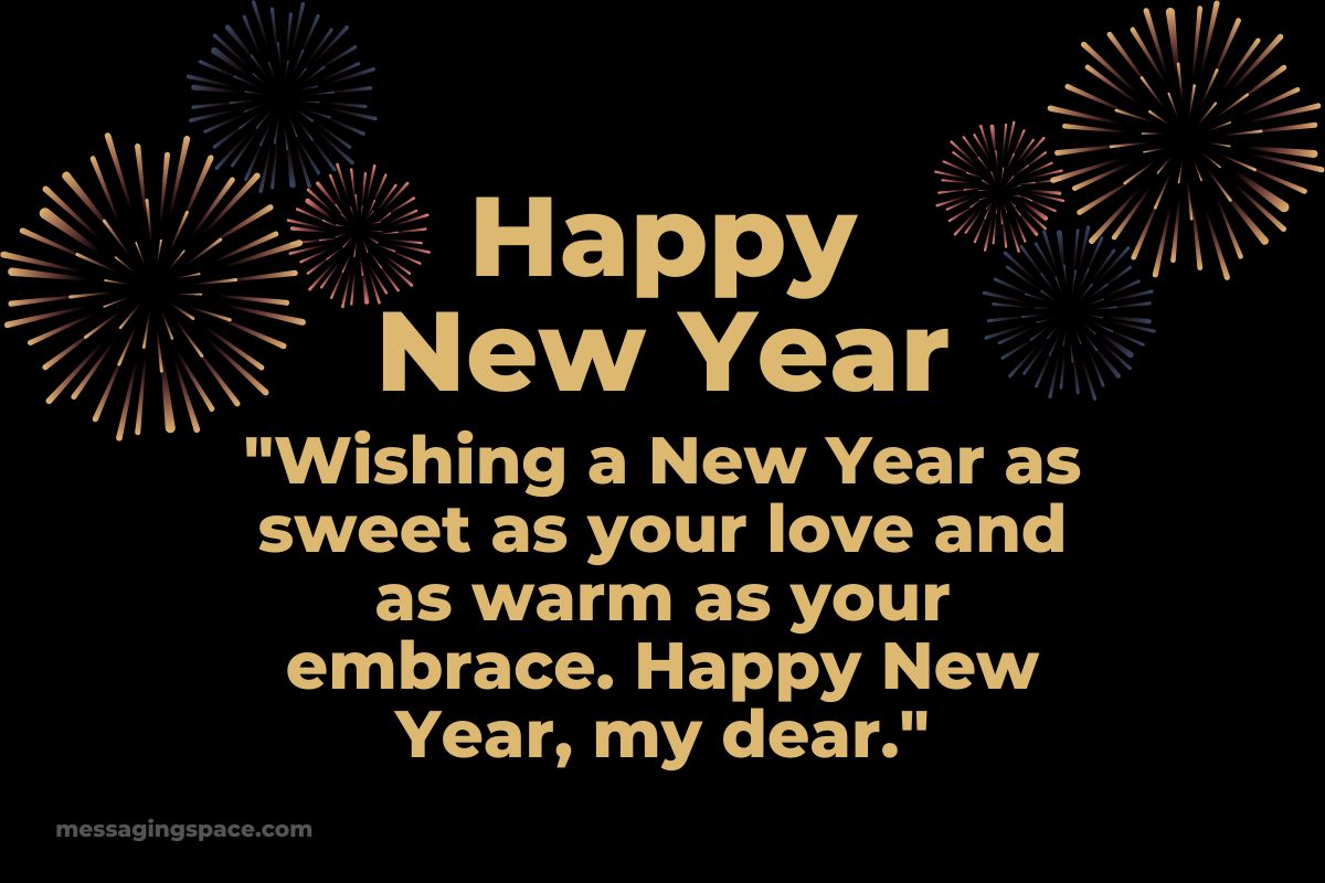 420+ Happy New Year Messages For Husband, Wishes, Greetings