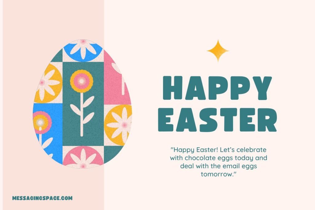Funny Easter Messages For Colleagues