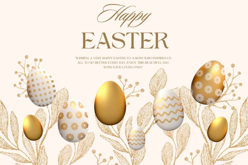 Happy Easter Messages For Boss