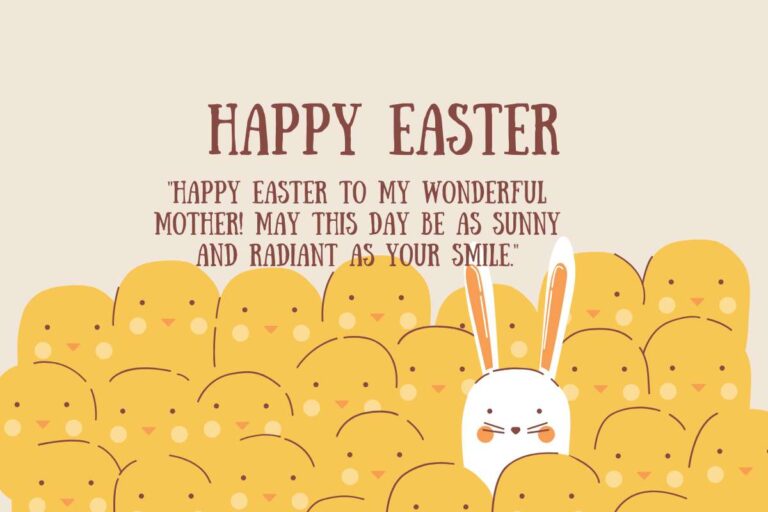 140+ Funny & Cute Easter Messages For Mother